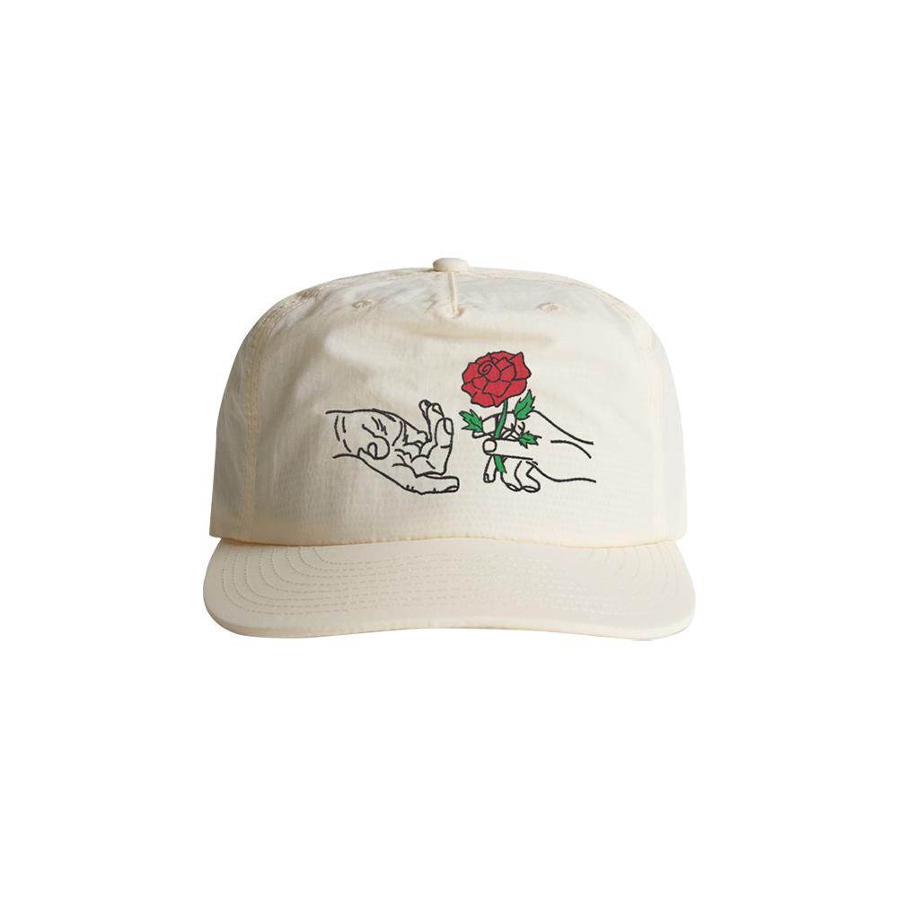 Rose Hands Snapback Hat