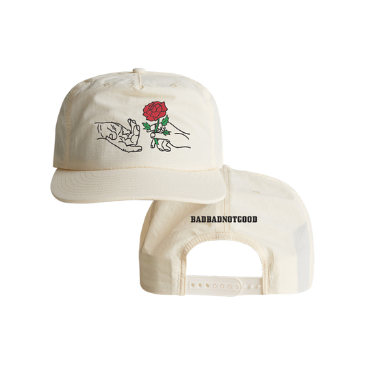 Rose Hands Snapback Hat